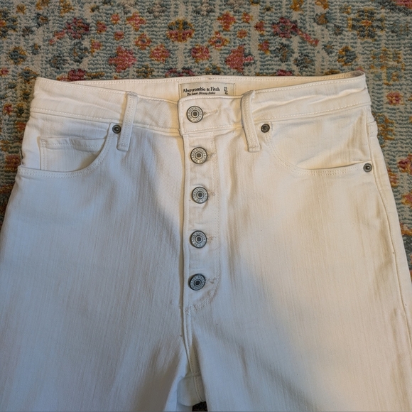 Abercrombie & Fitch The Super Skinny Ankle High Rise Size 4 / 27 - Picture 2 of 6